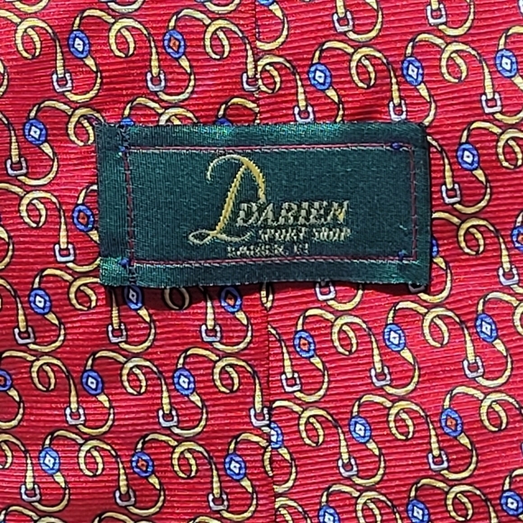 Darien Sport Shop Darien, CT All Silk Made in U.S.A. - Picture 4 of 5